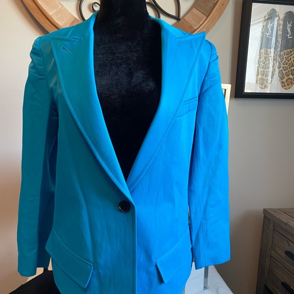 SMYTHE BLUE BLAZER SZ 6 - Picture 4 of 10